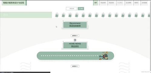 基于SSM與JSP的智能點(diǎn)餐系統(tǒng)設(shè)計與實(shí)現(xiàn)